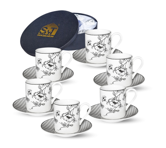 1995-00 Сервіз кавовий "Felix" 12пр.  (100 мл, 11 см) - фото