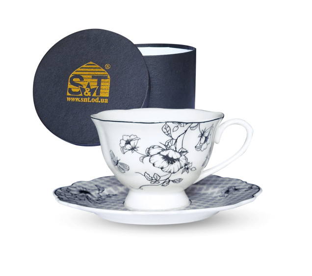 1995 Набір чашка з блюдцем "Felix"  (180 мл, 15.5 см) - фото
