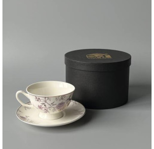 200-00-00 Набір " Мірам " чашка з блюдцем 220 мл - фото