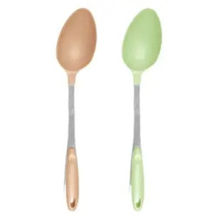20020 Ложка 33.3*6.5см Пастель - фото