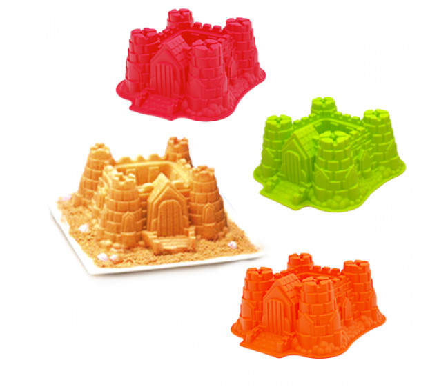 20035 Форма для випічки Замок 26*26см h13см - фото