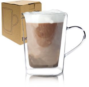 201-14 Чашка з подвійною стінкою 350мл Торре - фото