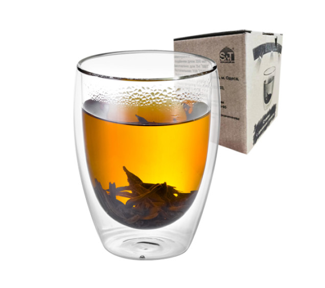 201-23 Стакан з подвійним дном 350мл - фото