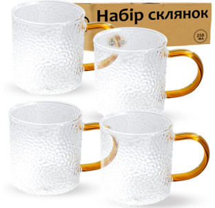 203-3 Набір склянок 4шт. Айс 250мл - фото