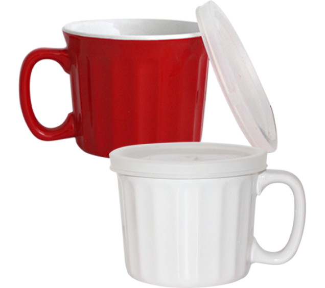 2033-00 Чашка 500мл з п/п кришкою варіант від 1 до 2х - фото