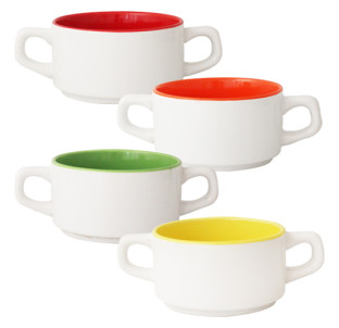 2033-01 Бульонниця 420мл Веселка варіант від 1 до 5 - фото