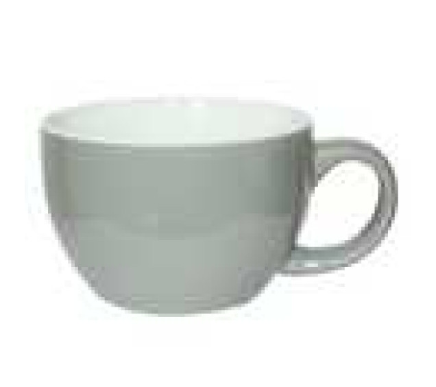2034-12 Чашка Дужа Сіра 400мл - фото