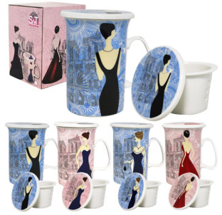 2052-5 Чашка заварювальна "Леді" 320мл - фото