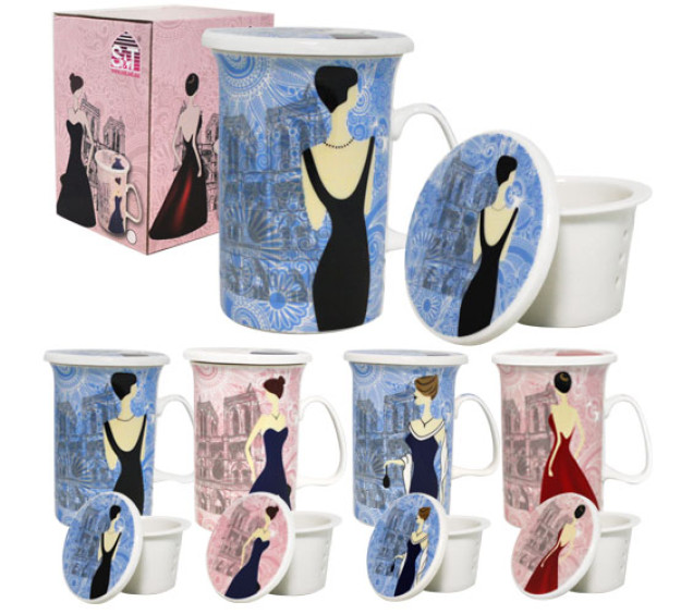 2052-5 Чашка заварювальна "Леді" 320мл - фото