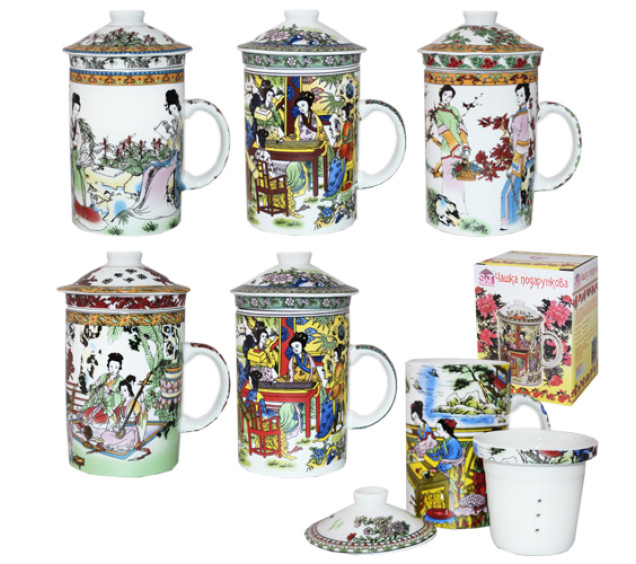 2052 Чашка заварювальна "Китай" 300мл - фото