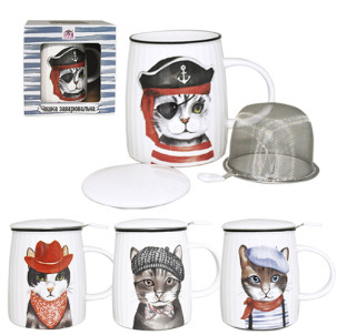 20607 Чашка заварювальна 500мл На стилі - фото