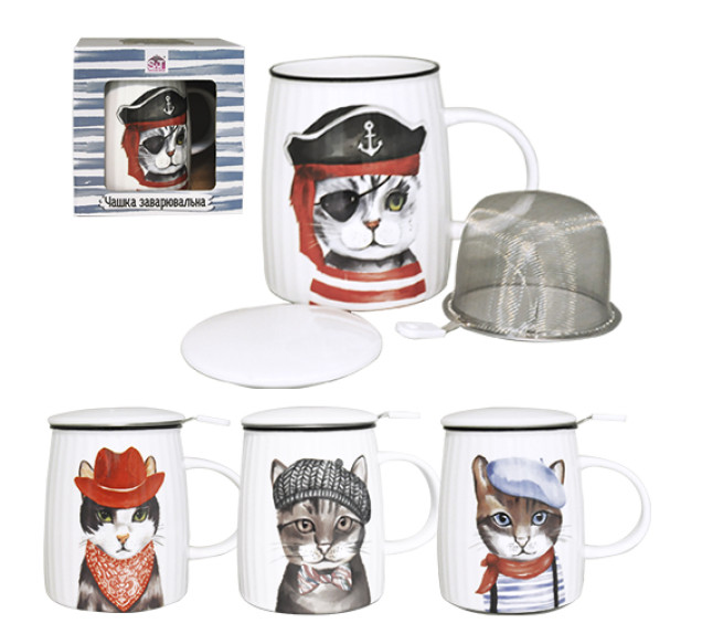 20607 Чашка заварювальна 500мл На стилі - фото