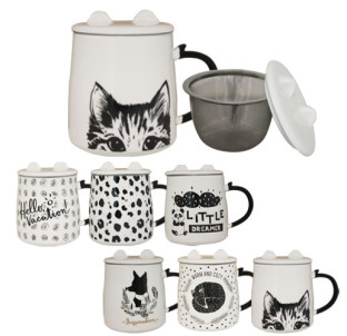 20610 Чашка заварювальна у подар.упак. 380мл Скетч - фото