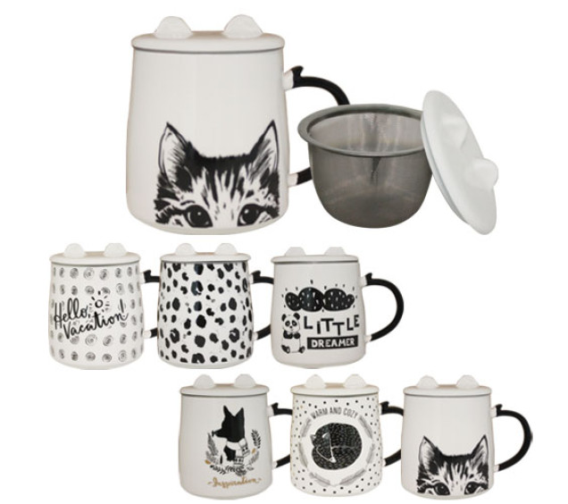 20610 Чашка заварювальна у подар.упак. 380мл Скетч - фото