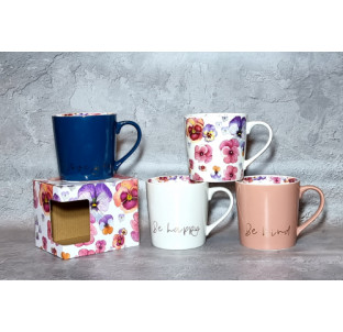 2079-07 Чашка Be happy 620 мл - фото