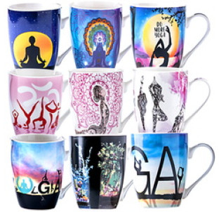 2091-05 Чашка Yoga style 360мл - фото