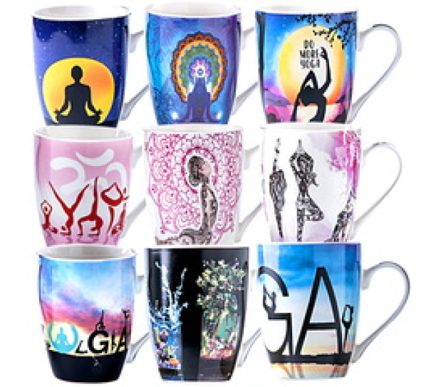 2091-05 Чашка Yoga style 360мл - фото