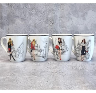 2091-30 Чашка "Модниця" 360 мл - фото