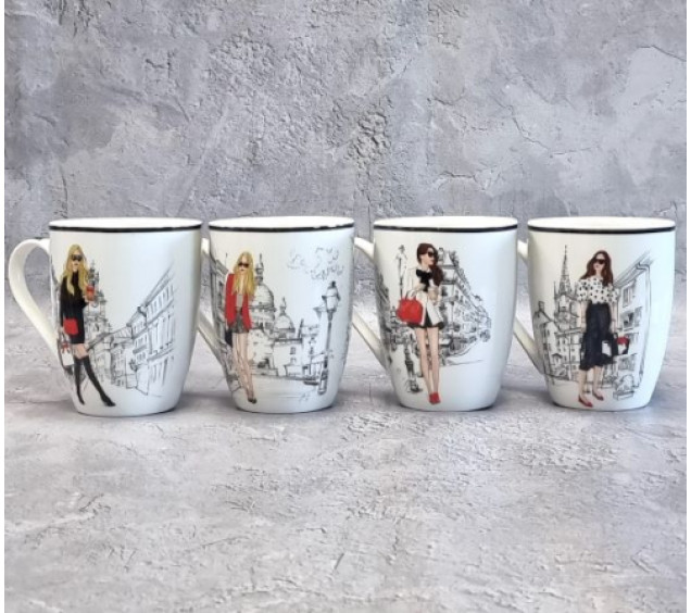 2091-30 Чашка "Модниця" 360 мл - фото