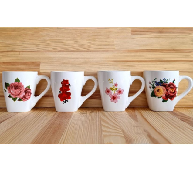 212-5 Чашка Квітковий рай 240 мл - фото