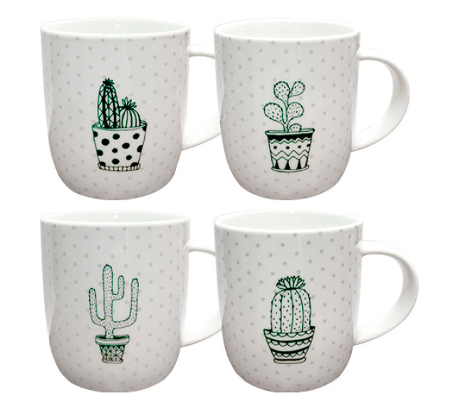 2183-16 Чашка Cactus 360мл - фото