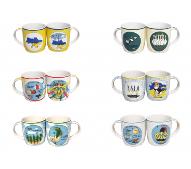 2183-24 Чашка "Сучасні приколи" 360 мл - фото