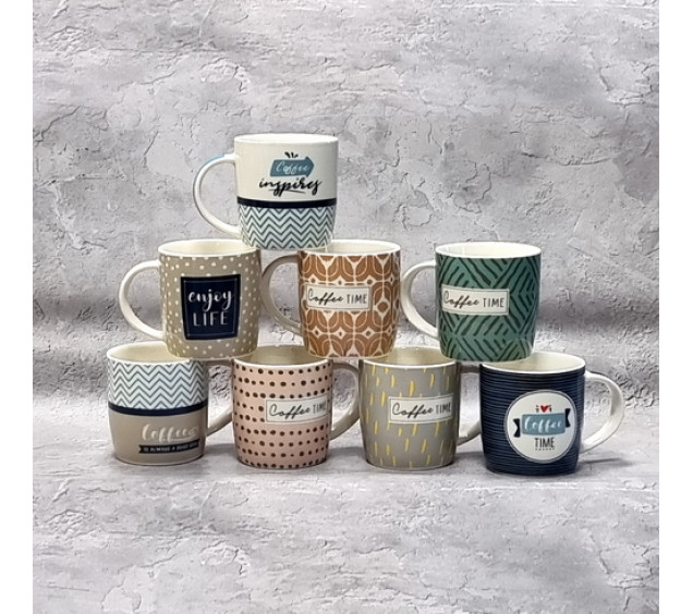 2183-26 Чашка Coffe time 340ml - фото