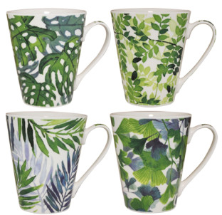 2185-05 Чашка "Листя" 320мл - фото