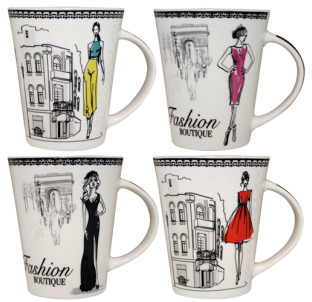 2185-06 Чашка "Фешн бутік" 380мл - фото
