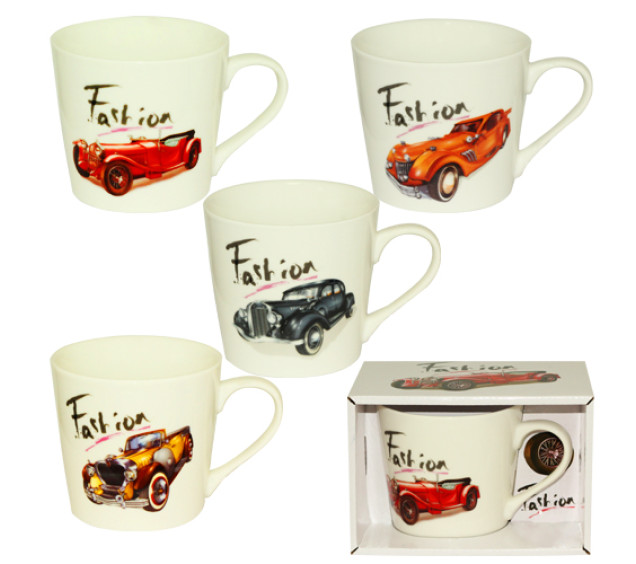 2190 Чашка 400мл подарункова Fashion auto - фото