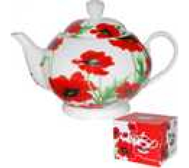 22303 Чайник 800мл Червоний Мак - фото