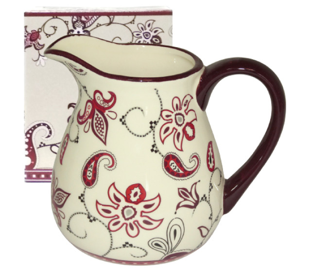 2234-15 Глечик "Орнамент" (об-м-1л, h-14см) - фото