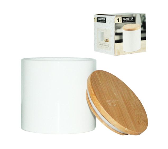 2244-08 Ємність біла 500мл - фото