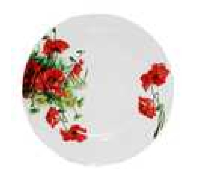 30000-1480 Тарілка 7' Польовий мак - фото