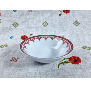 30004-005 Салатник 6' Вишиванка червоний ромб - фото
