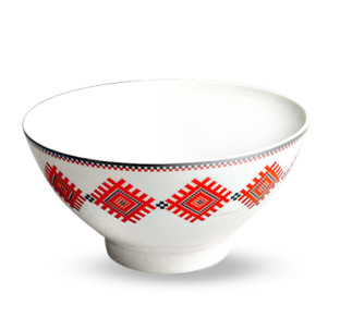 30008-005 Піала 5,5' Вишиванка червоний ромб - фото