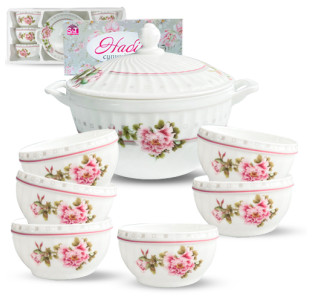 30050-202095 Набір супний 7пр "Піон" (2,5л; 740мл) - фото