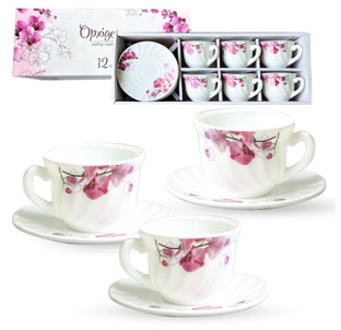 30055-15022 Набір чайний 12пр. "Орхідеї" (190мл) - фото