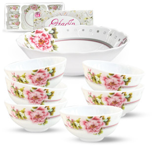 30056-202095 Набір салатників 7шт (1шт-8', 6шт-4,5') "Піон" - фото