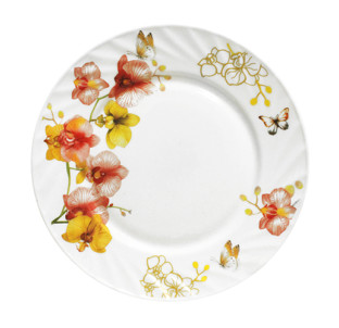 30057-02-006 Тарілка 8' Орхідея - фото