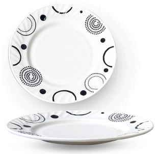 30057-02-15018 Тарілка 8' Абстракція - фото