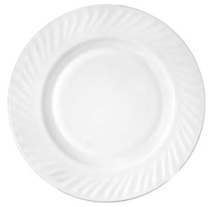 30057-02-200 Тарілка 8' біла - фото