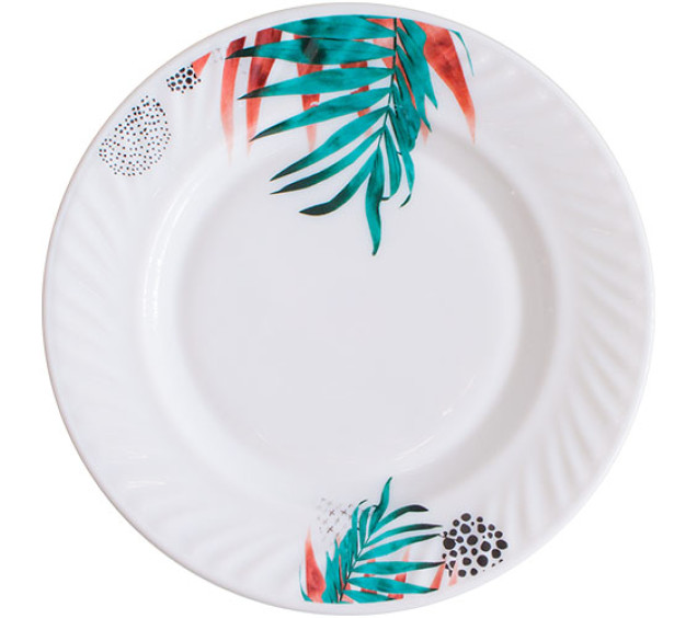 30058-1301 Тарілка 9' Листя - фото