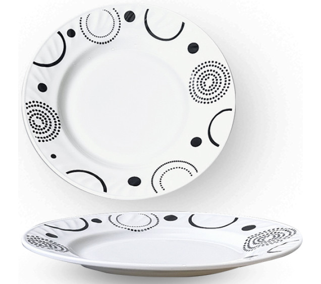 30058-15018 Тарілка 9' Абстракція - фото