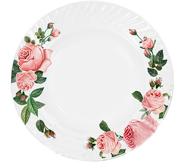 30058-15019 Тарілка 9' Рожевий бутон - фото