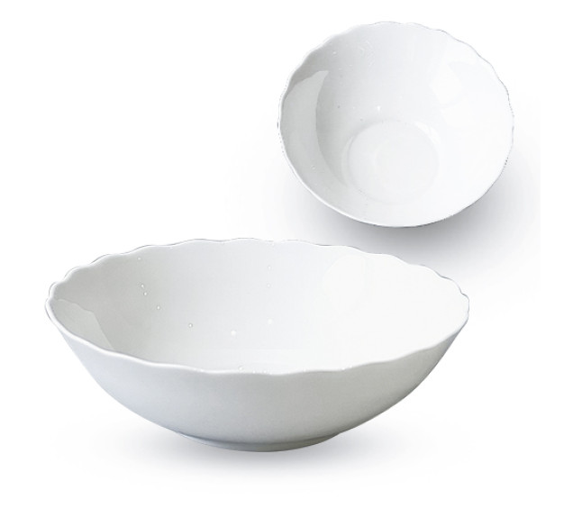 30060-00 Салатник 7' -550 мл Білий D1 - фото