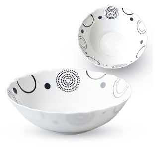 30061-15018 Салатник 8'-900мл  Абстракція - фото