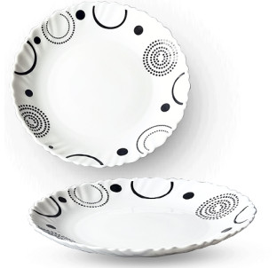 30072-01-15018 Тарілка 9,5' "Абстракція" - фото