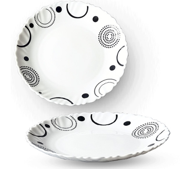 30072-01-15018 Тарілка 9,5' "Абстракція" - фото