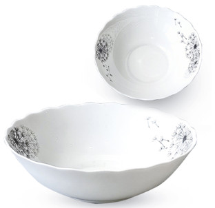 30080-15021 Салатник 9' -1200 мл"Парасольки" - фото